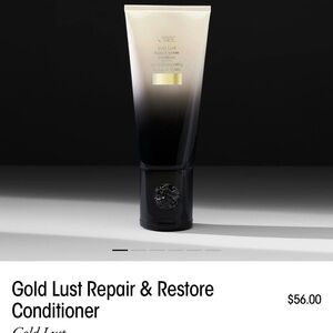 Oribe Gold Lust Conditioner - Black and Gold Packaging